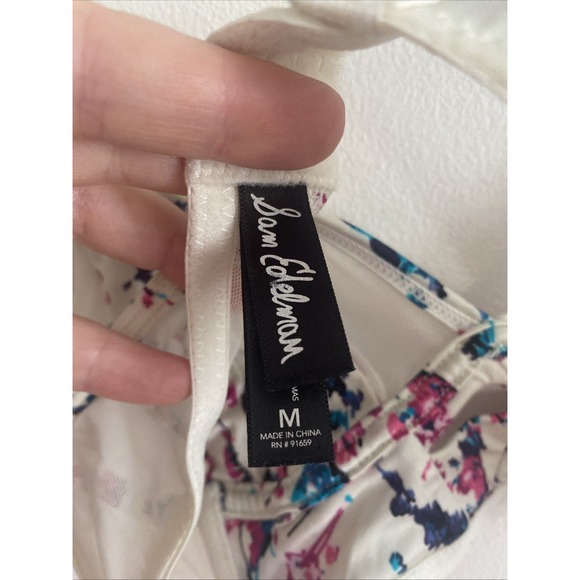 Sam Edelman Splatter Bralette Size Medium - Picture 6 of 6